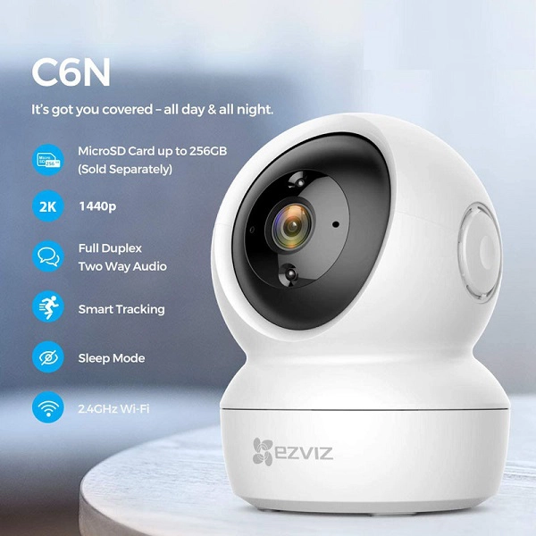 Camera WiFi EZVIZ C6CN 4MP QHD 1440p