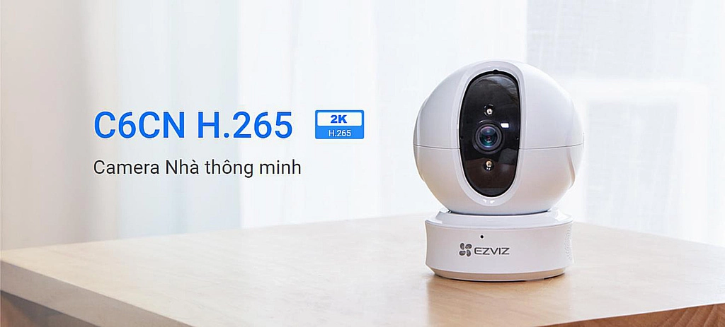 Camera WiFi EZVIZ C6CN 4MP QHD 1440p - Tích Hợp Công Nghệ Thông Minh và Hiện Đại