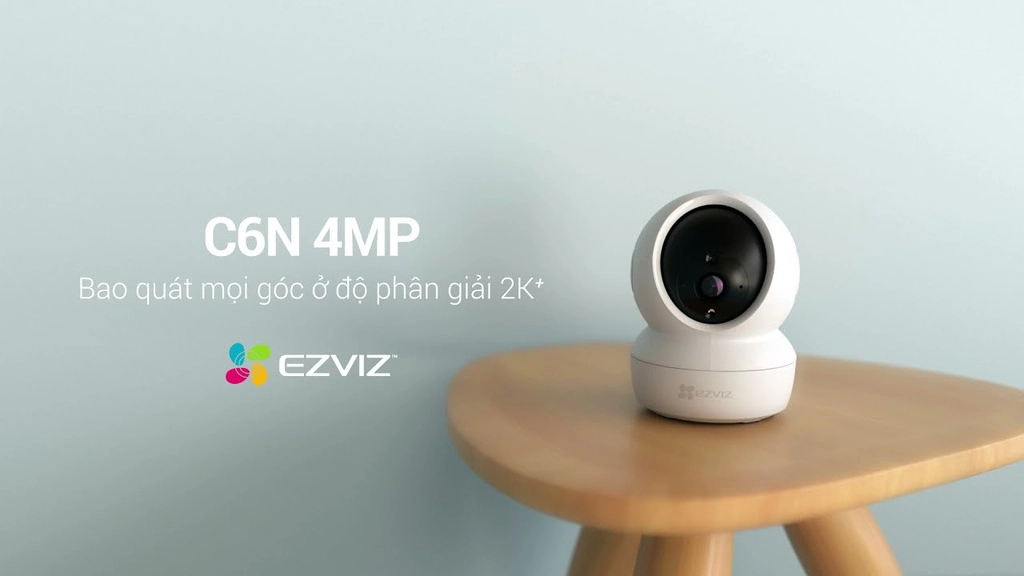 Camera WiFi Xoay 360 độ EZVIZ C6N 4.0 MP - Chất Lượng Hình Ảnh HD Sắc Nét và Tính Năng Giám Sát Linh Hoạt