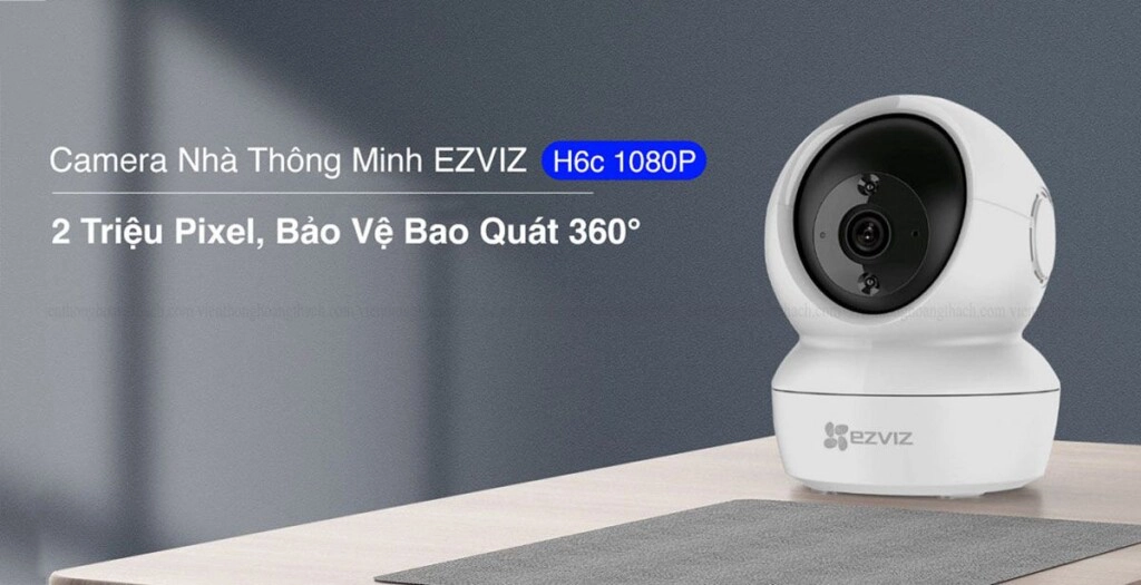 Camera WiFi Quay Quét 360 độ EZVIZ H6C 2MP 1080P