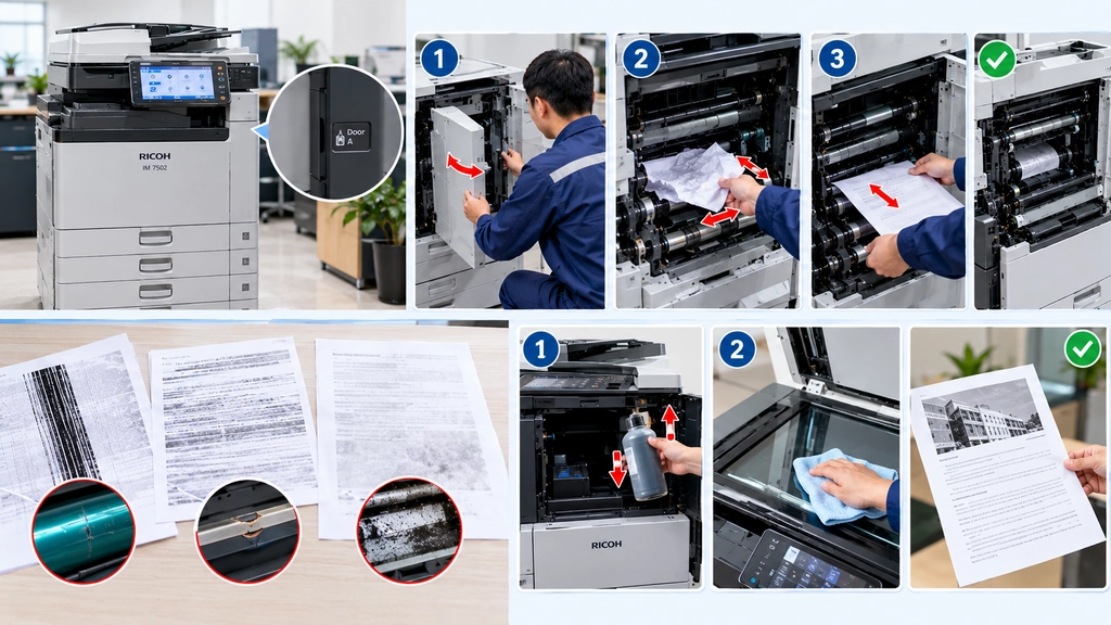 Nhóm lỗi phần cứng của máy photocopy Ricoh