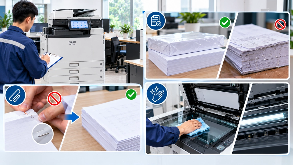 Mẹo hạn chế các lỗi của máy photocopy Ricoh