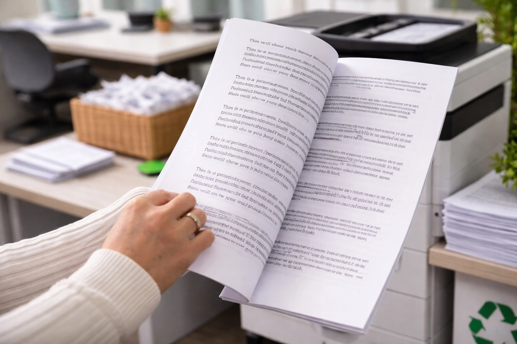 Ưu tiên sử dụng chế độ photocopy 2 mặt (Duplex)