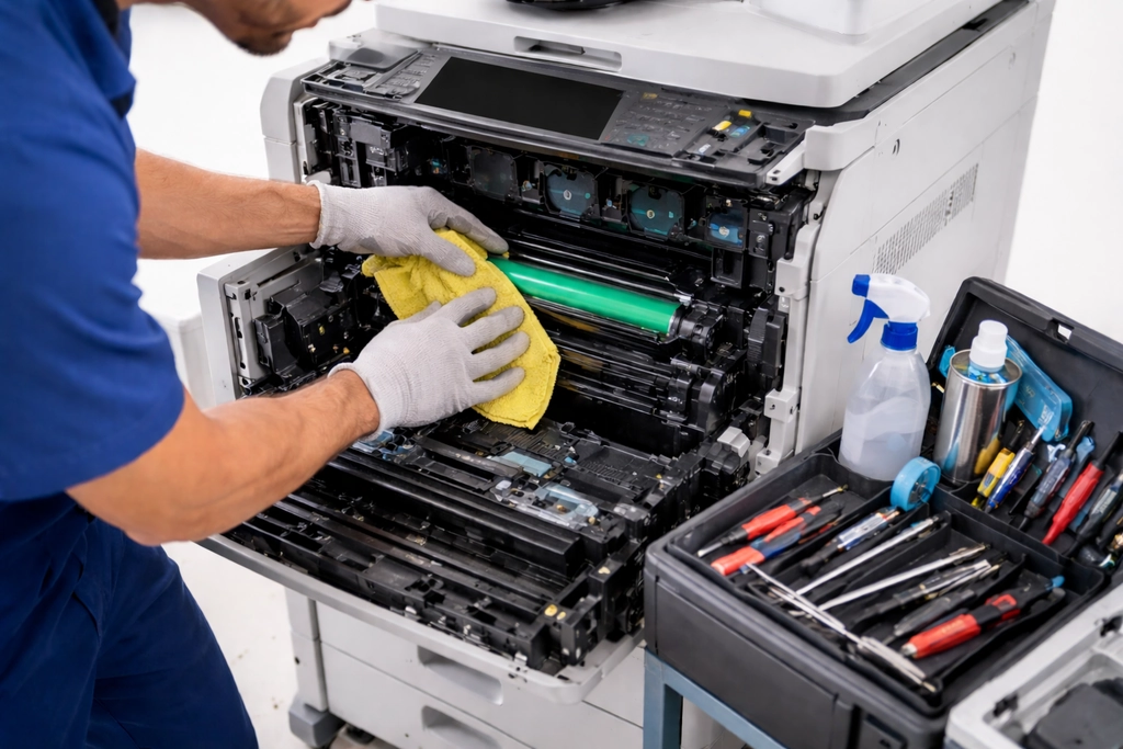 Thường xuyên bảo trì và vệ sinh máy photocopy định kỳ