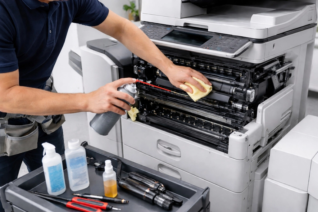 Thường xuyên bảo trì và vệ sinh máy photocopy định kỳ