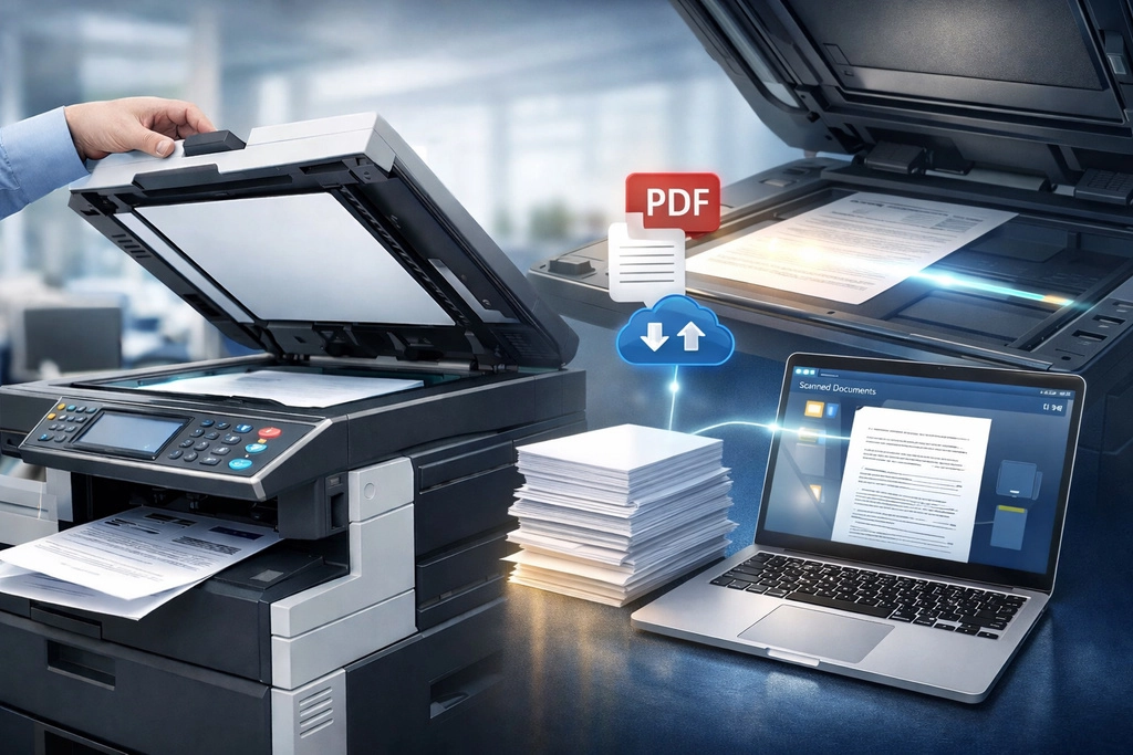 Khả năng scan tài liệu của máy photocopy