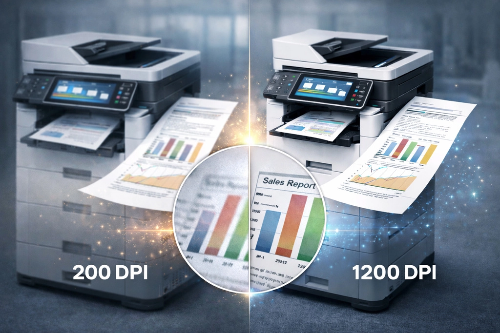 Độ phân giải khi in và scan các loại tài liệu