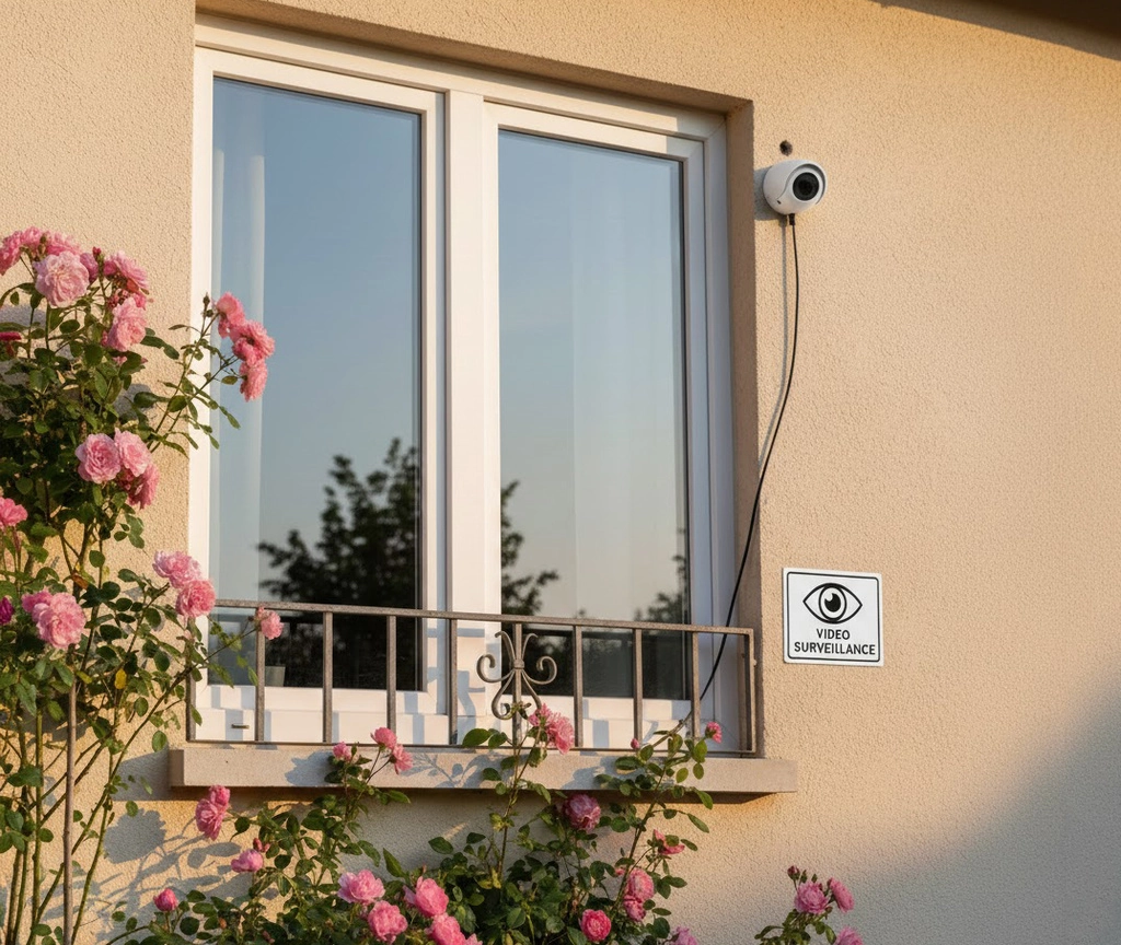 Khu vực cửa sổ giúp ngăn chặn đột nhập từ bên ngoài