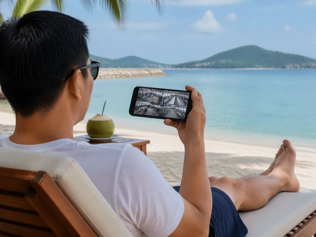 Dễ dàng điều hành nhà xưởng dù bạn ở bất cứ đâu