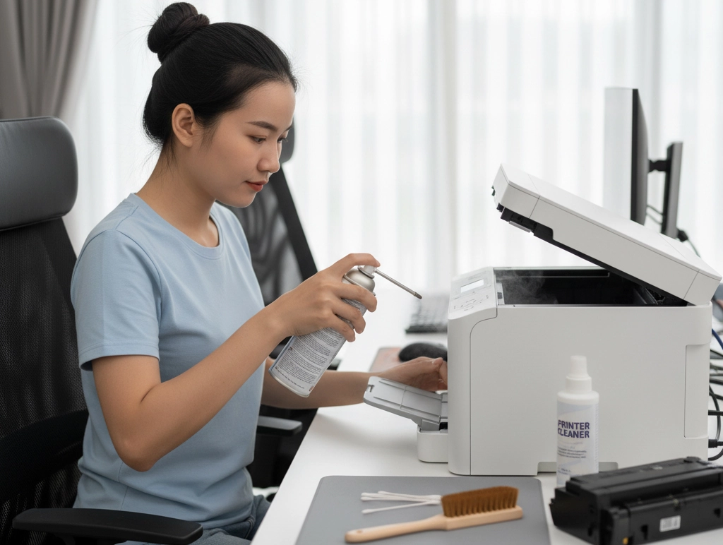 Vì sao cần thường xuyên vệ sinh và bảo dưỡng máy in