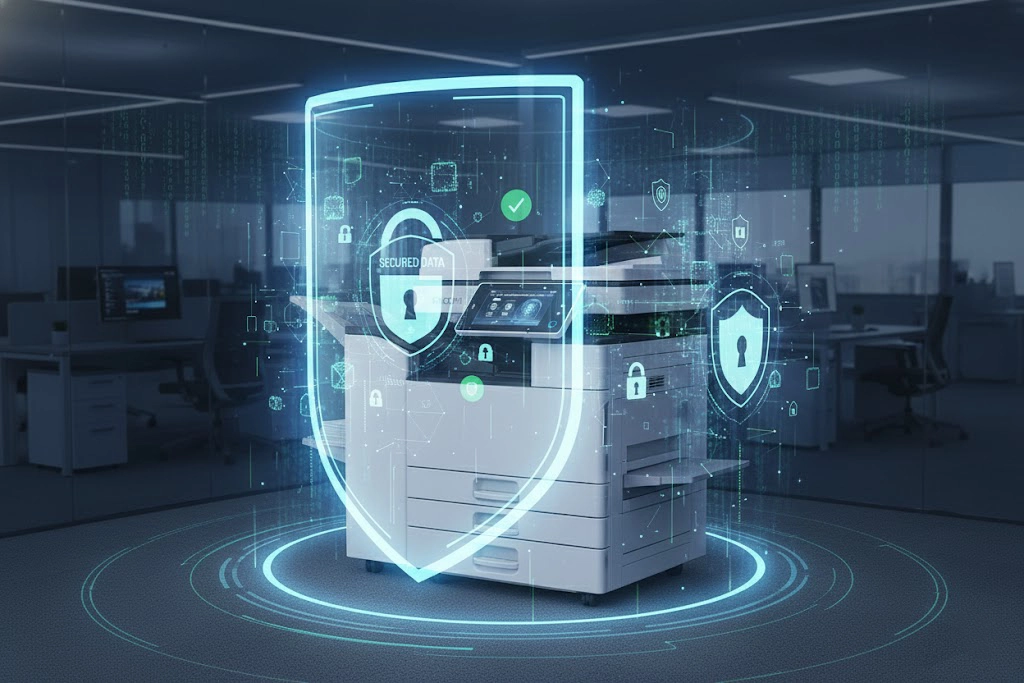 Tính năng đảm bảo an ninh dữ liệu của máy photocopy
