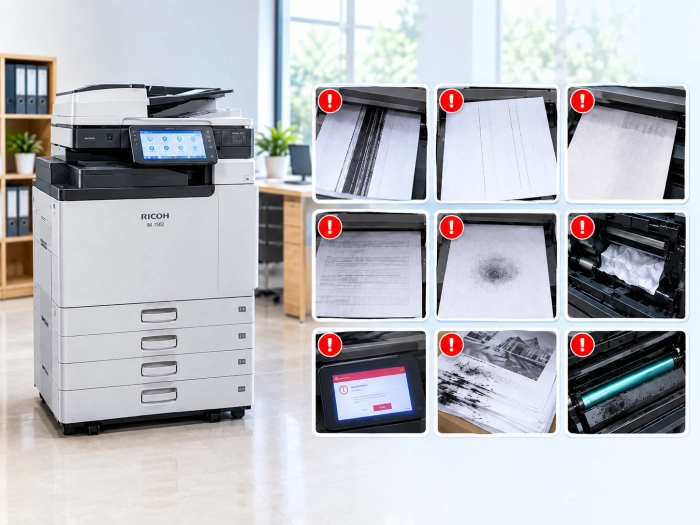 Bảng Tổng Hợp Các Lỗi Của Máy Photocopy Ricoh 7502