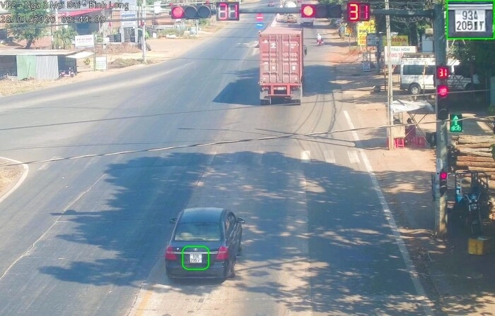 Đồng Nai giảm vi phạm giao thông đầu năm 2026 nhờ camera giám sát